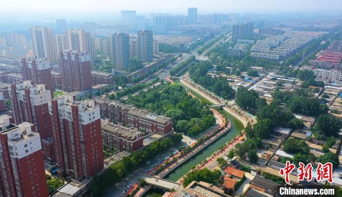 聊城市茌平区围绕“四季有色、四季常绿”的绿化目标，相继完成枣乡街、中心街、顺河街等城区主次干道行道更新改造工程。张立强 摄