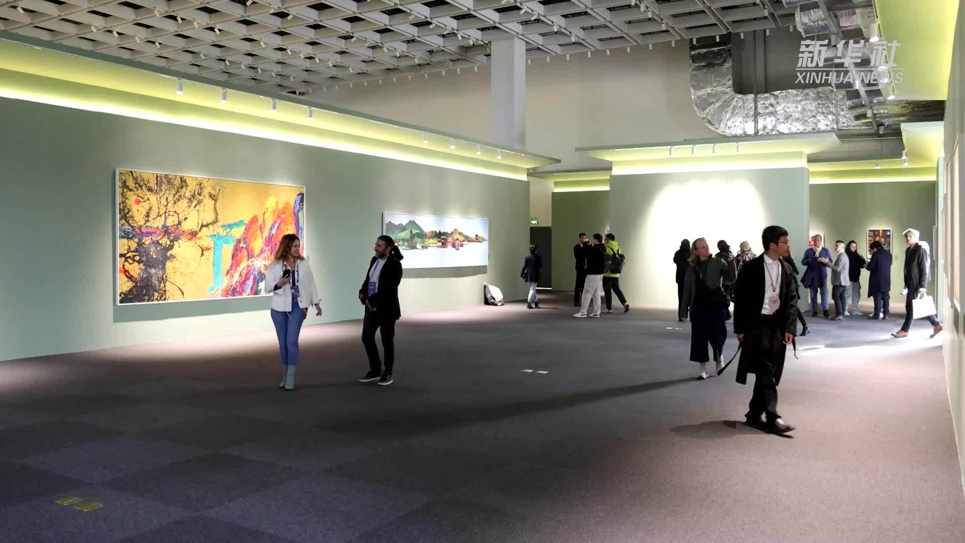 共绘文明互鉴“艺汇丝路”访华采风作品展在杭州开幕_凤凰网资讯_凤凰网