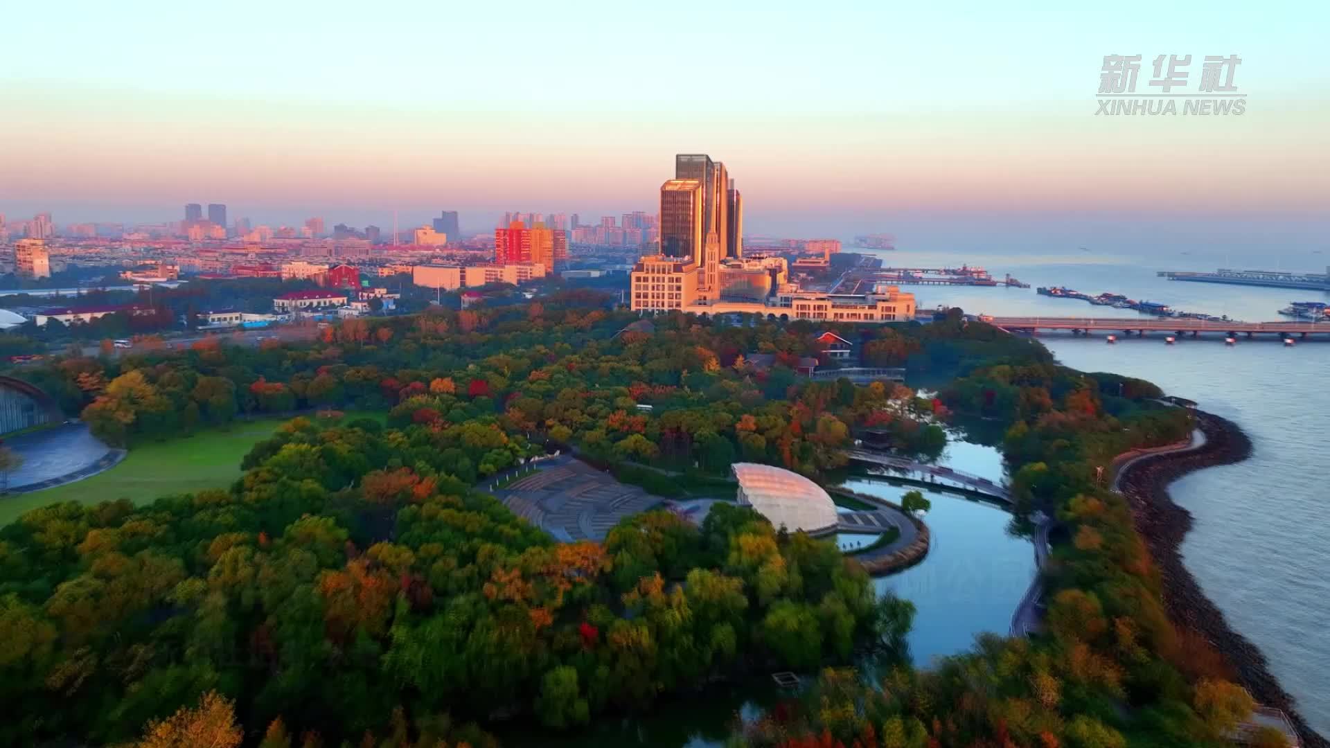 满目皆景 打卡上海吴淞炮台湾国家湿地公园