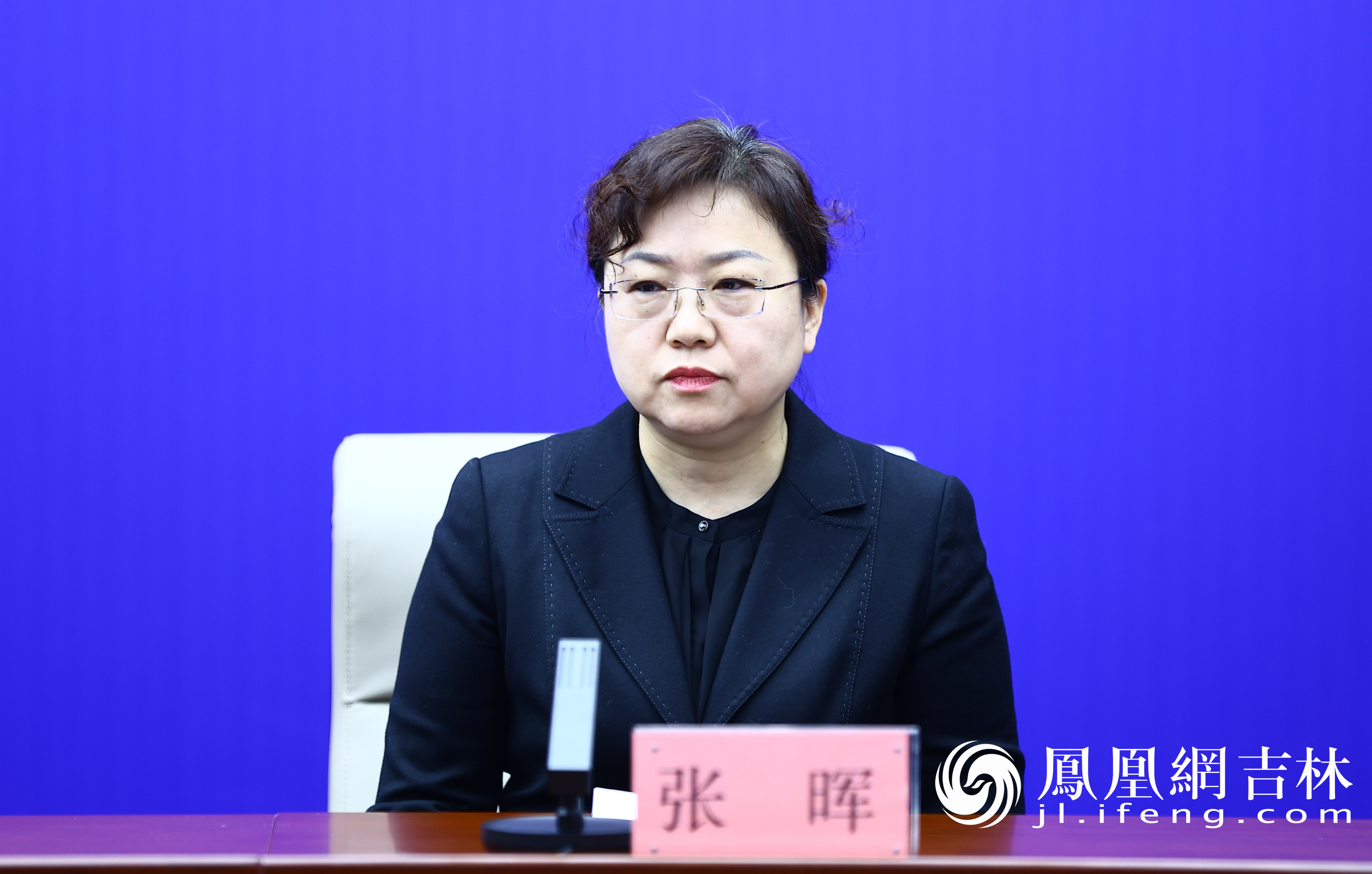 长春农业博览园主任张晖介绍农博园新雪季活动情况。凤凰网吉林 王振东/摄