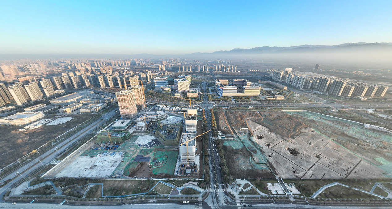 双中心创未来采访团走进丝路科学城点赞高质量发展蓬勃力量