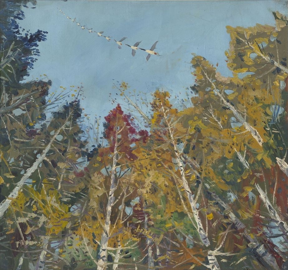1975年赵以雄第一次前往新疆时,原本只是为了完成一幅天山的油画作品.