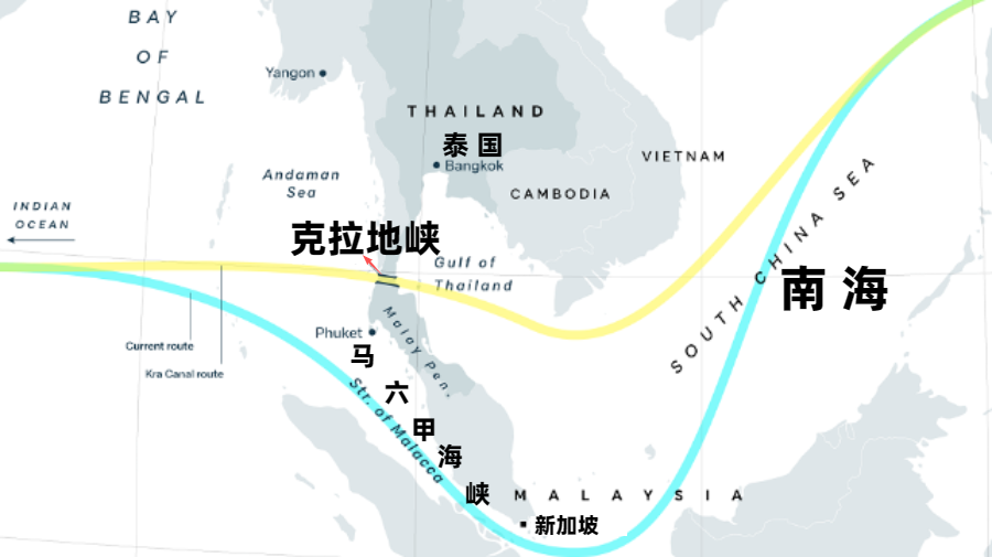 替换马六甲海峡！泰国开填克推天峡的操办，为何没有停出达成？