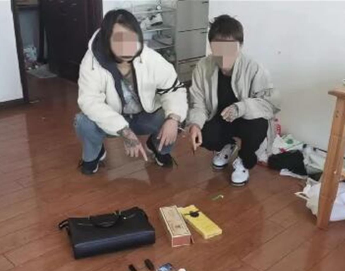 两男子流窜多个小区砸车窗盗窃 来不及销赃就被民警抓了凤凰网湖北 凤凰网