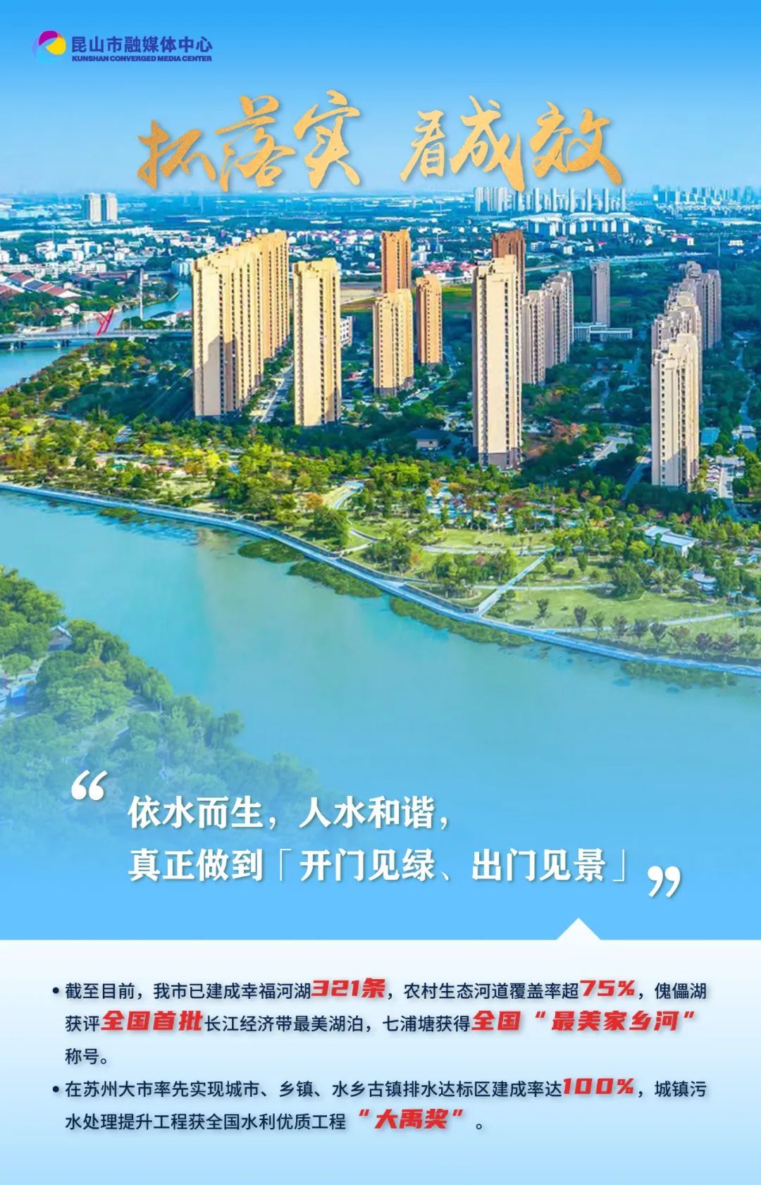 做好“水文章”昆山描绘江南水乡新画卷