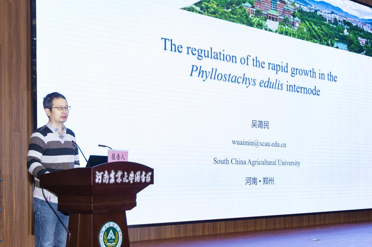 吴蔼民作特邀报告