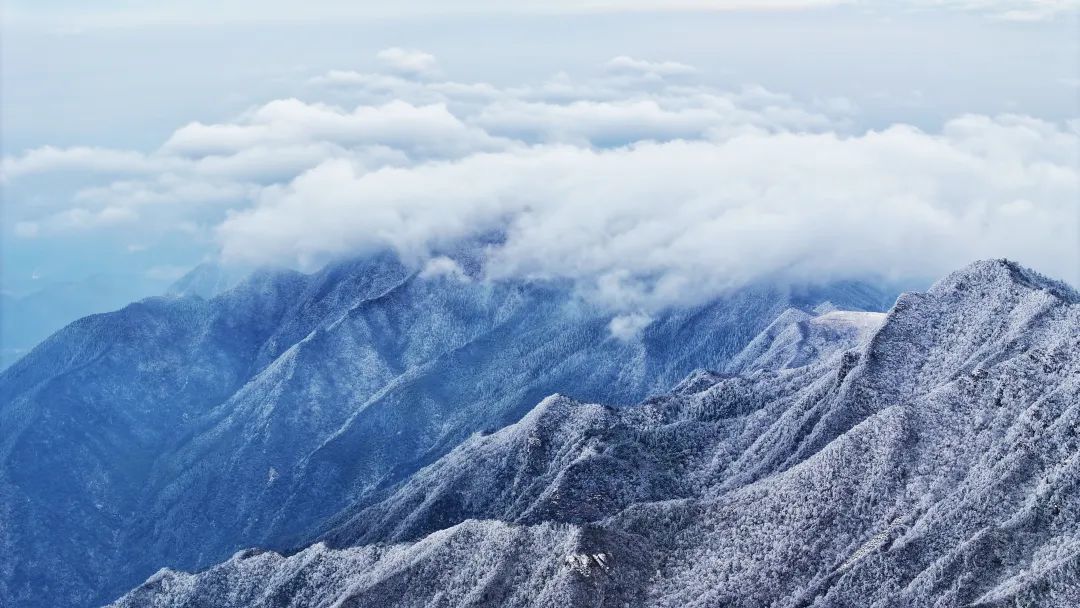 壮美庐山雪景（图）