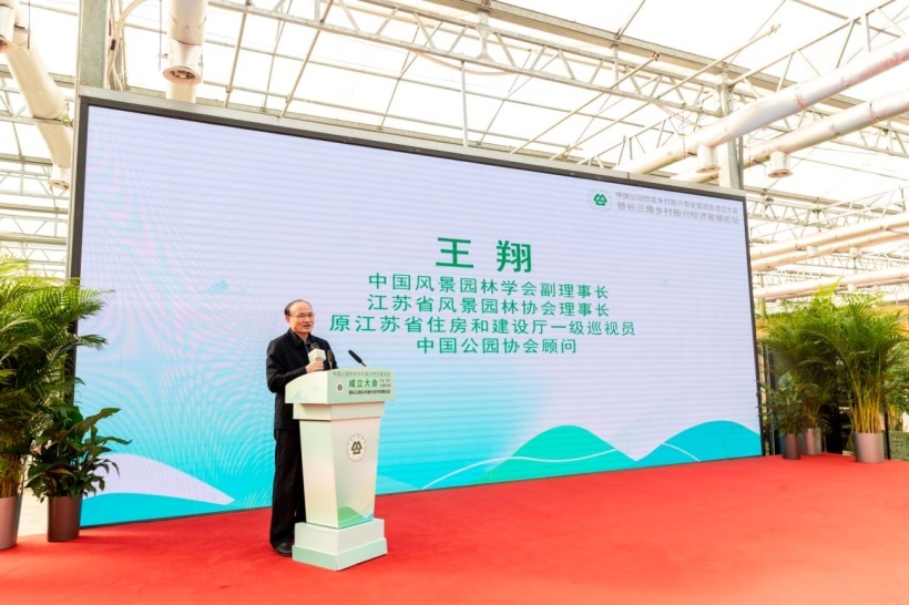 王翔致辞。