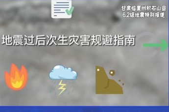 生活提示：地震过后次生灾害规避指南