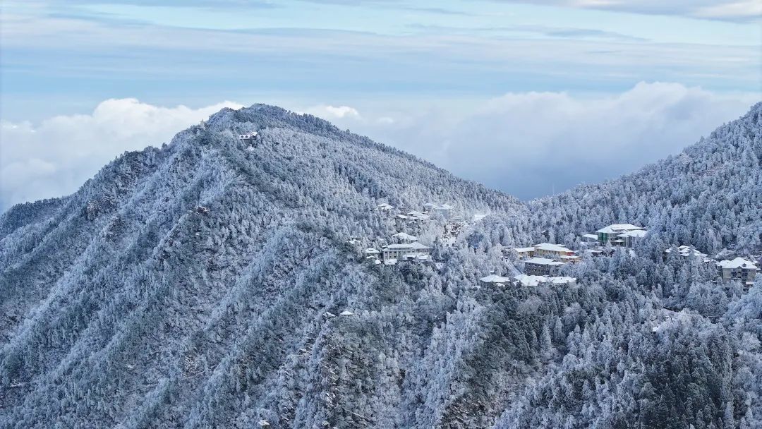 壮美庐山雪景（图）