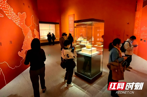 展厅现场。（张玲 摄）