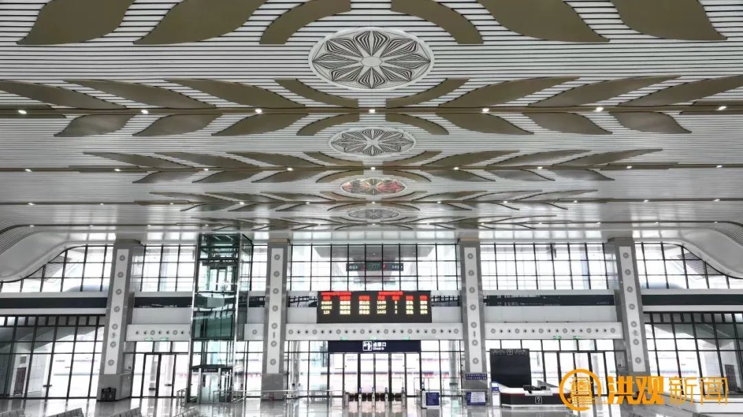 昌景黄高铁开通在即 南昌南站准备好了(图)
