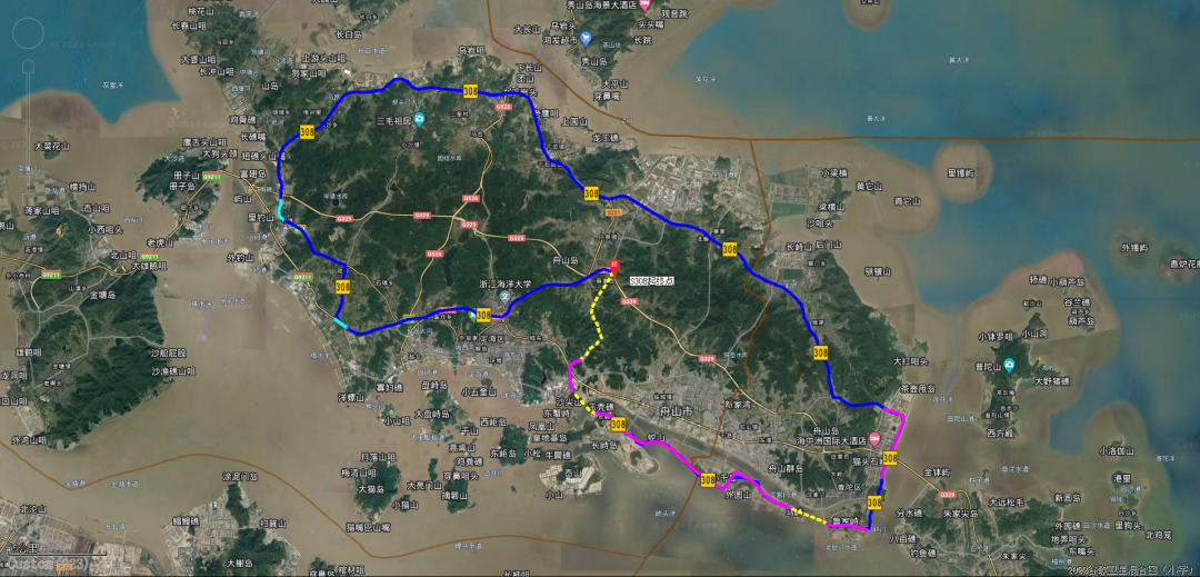 浙江218省道全程线路图图片