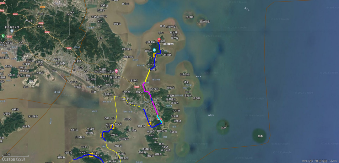 浙江省203省道线路图图片