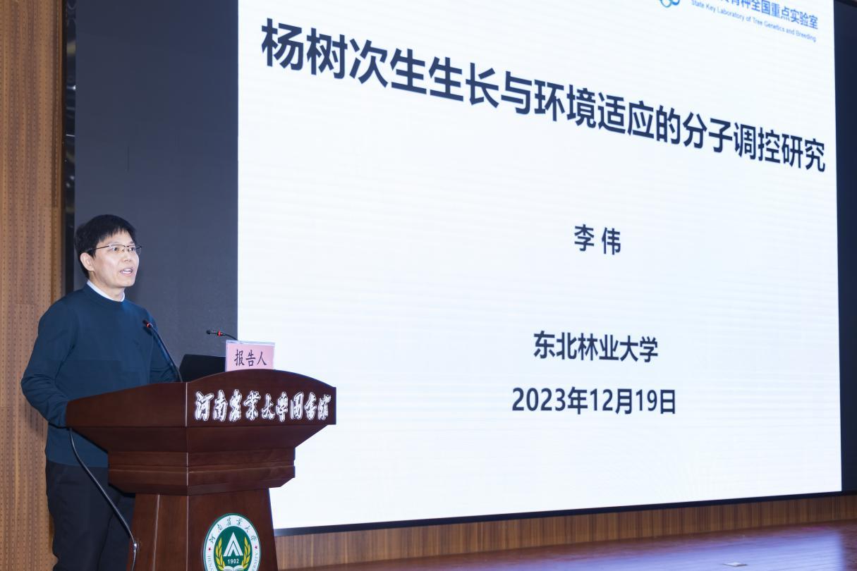 李伟作特邀报告