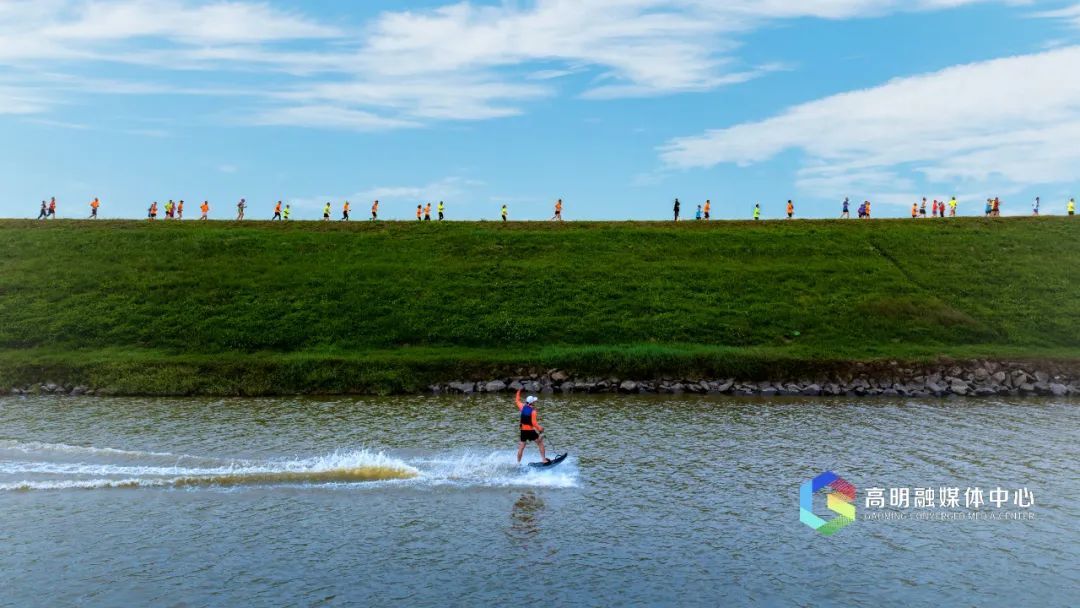 佛山(高明)乡村半程马拉松。叶军林摄