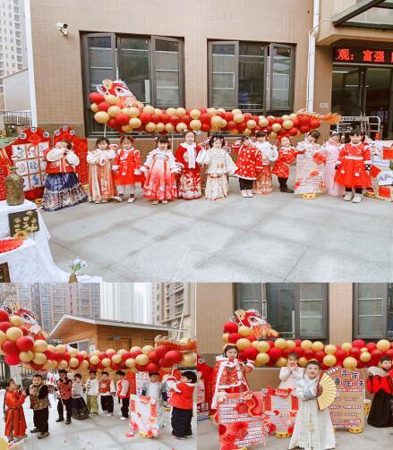江岸区六合路幼儿园开展“寻年味 乐童年”迎新年活动
