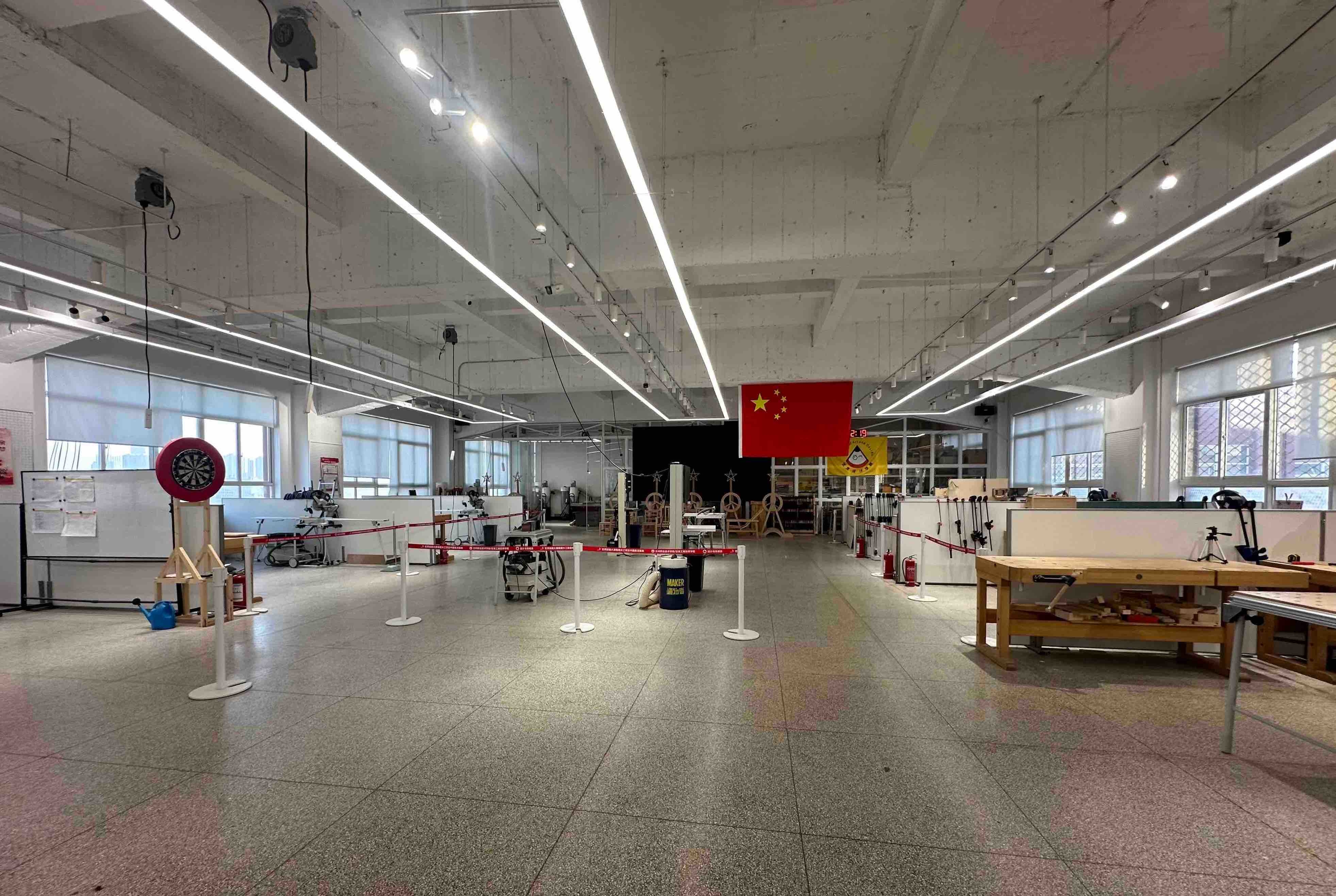 ▲世界技能大赛精细木工中国国家集训基地