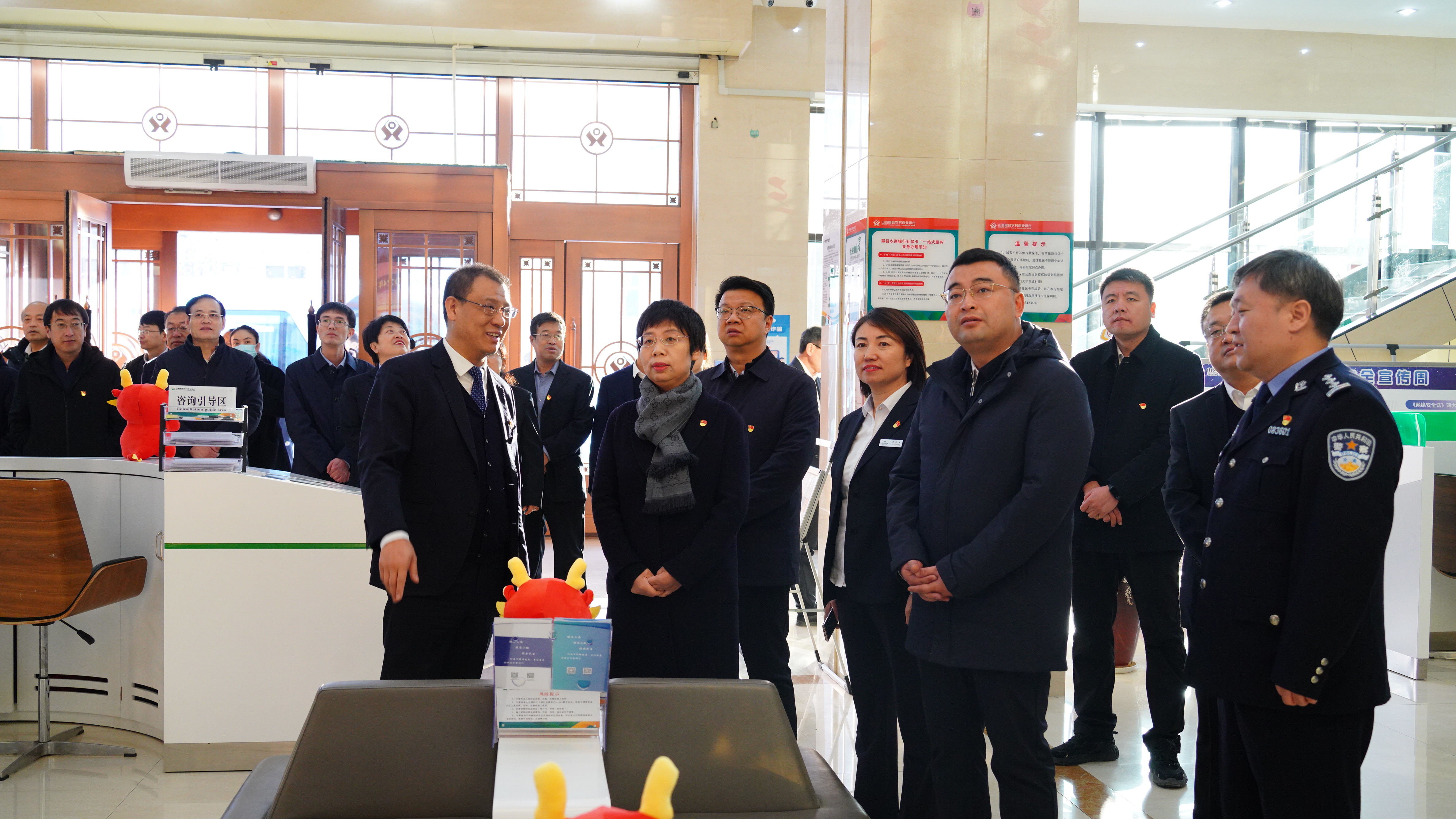 图为隰县“四强”党支部创建观摩活动