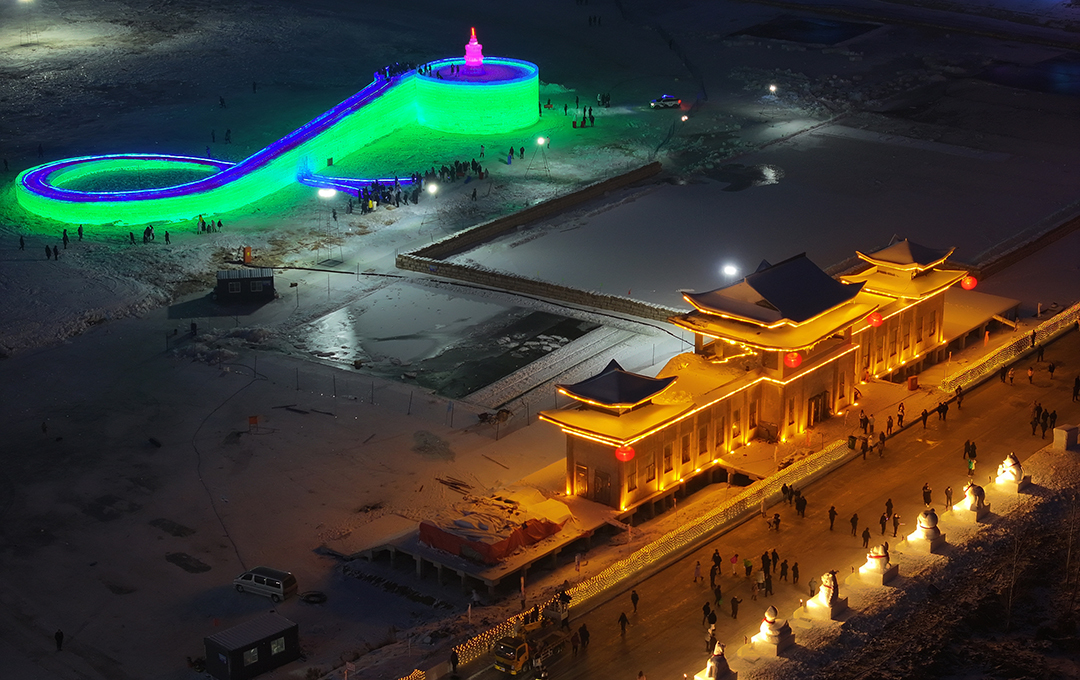 颇具特色的冰雪乐园。