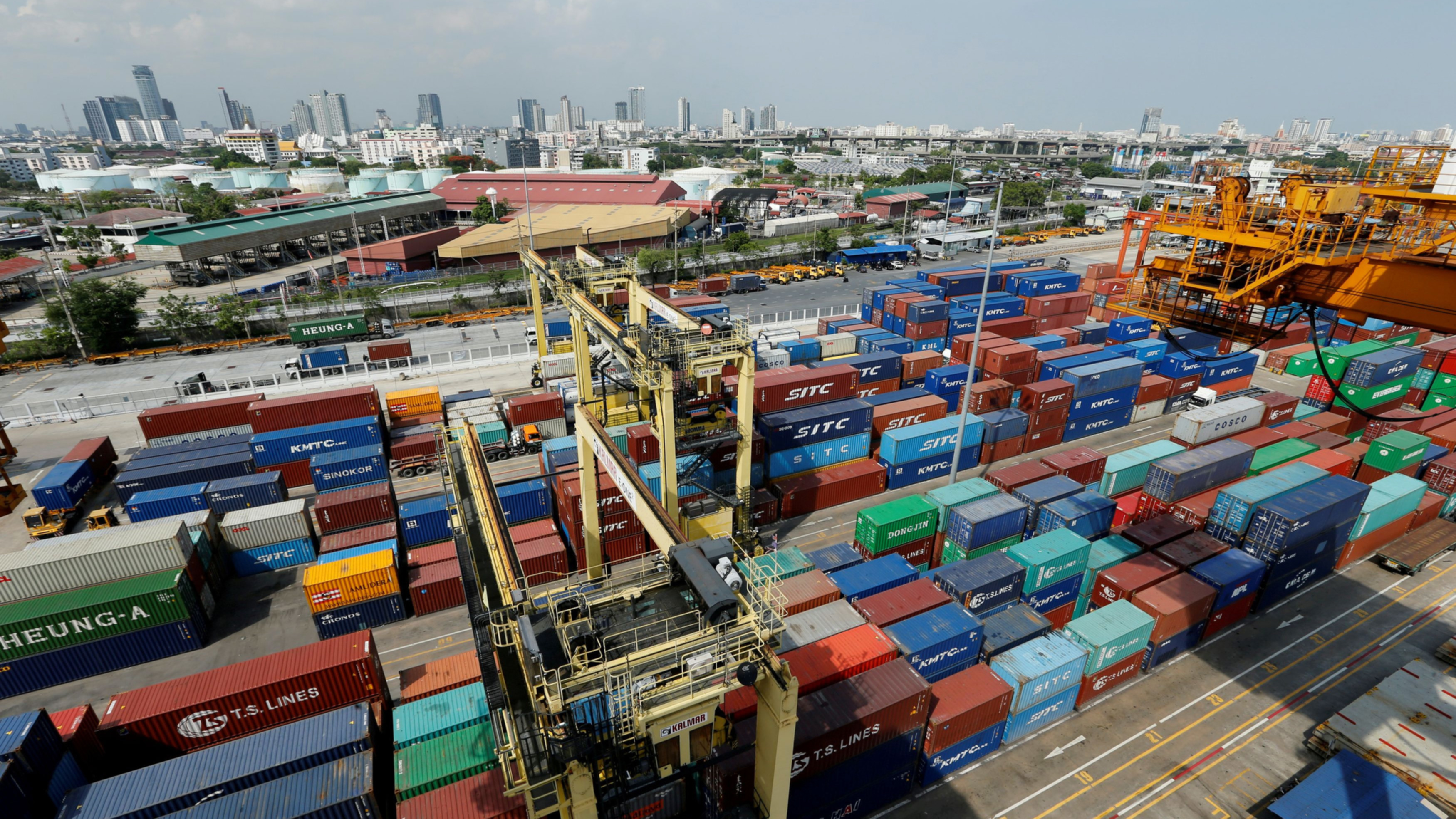 泰国11月对华出口四个月来首次收缩