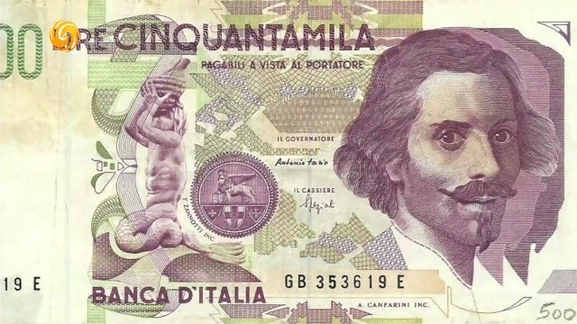 了不起的贝尼尼自画像，曾印在意大利货币上