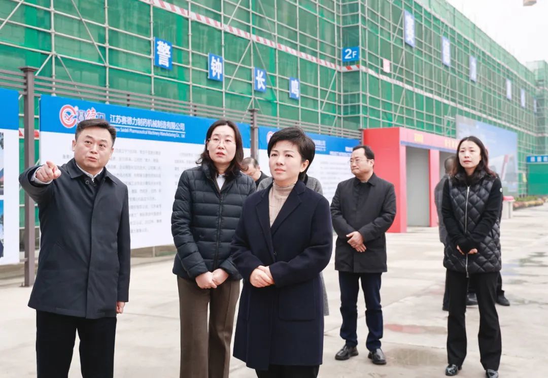 泰州市长万闻华调研重大项目建设