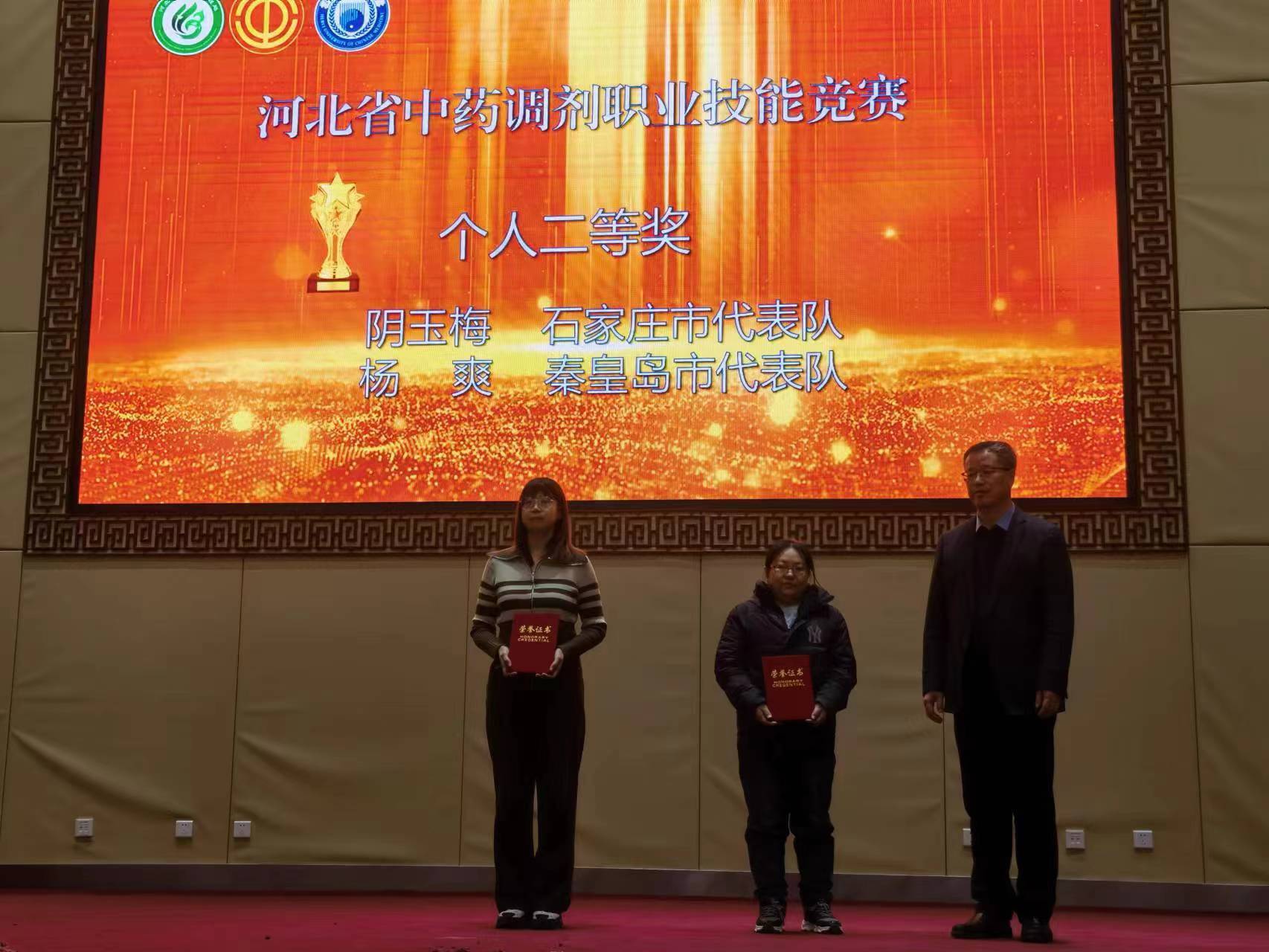 秦皇岛市代表队在河北省中药调剂职业技能竞赛中取得好成绩