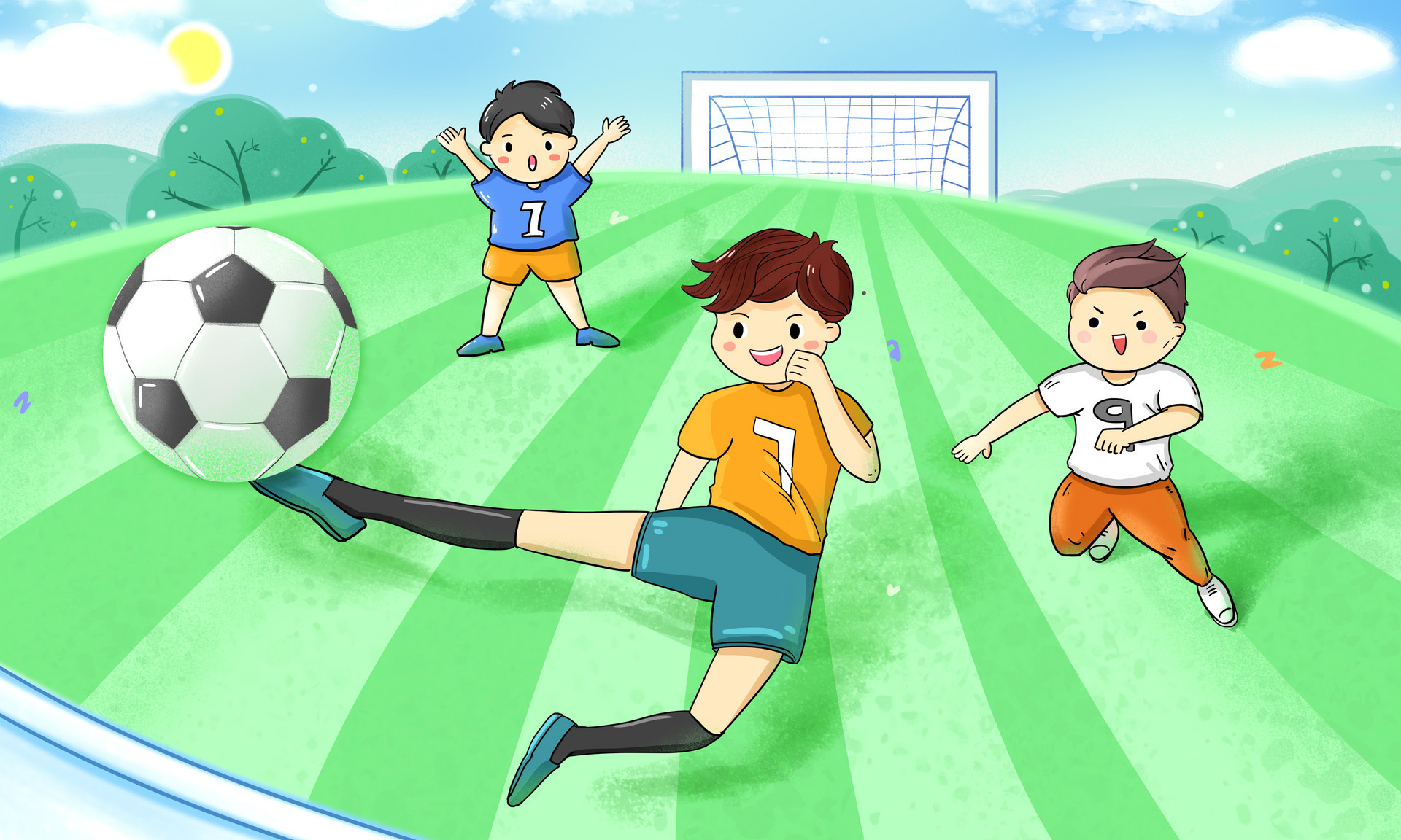 Cultivate a large number of football reserve talents Chengyang District to vigorously develop young football