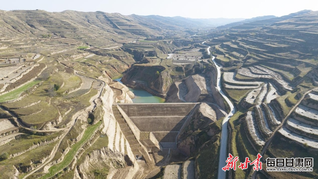 通渭县孙庄大型淤地坝