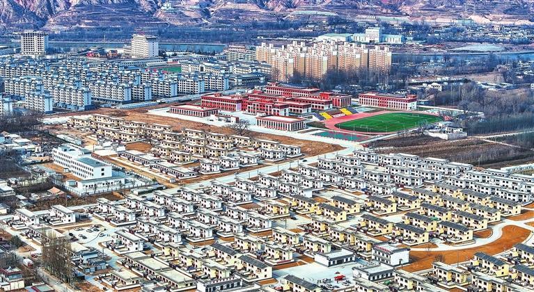 积石山县大河家镇四堡子村集中安置点　新甘肃&middot;甘肃日报记者　冯乐凯