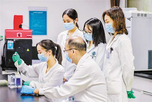 代谢性血管疾病川渝共建重点实验室。（受访者供图）