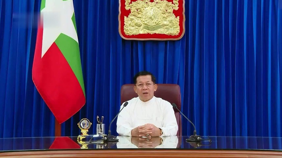 事涉缅北战事,缅甸国防军总司令敏昂莱最新发声!_凤凰网视频_凤凰网