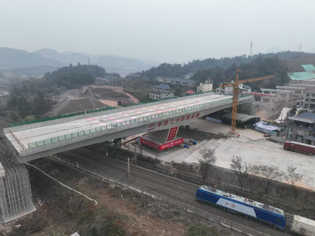 万吨转体梁转体成功！抚州东临高速公路有新进展