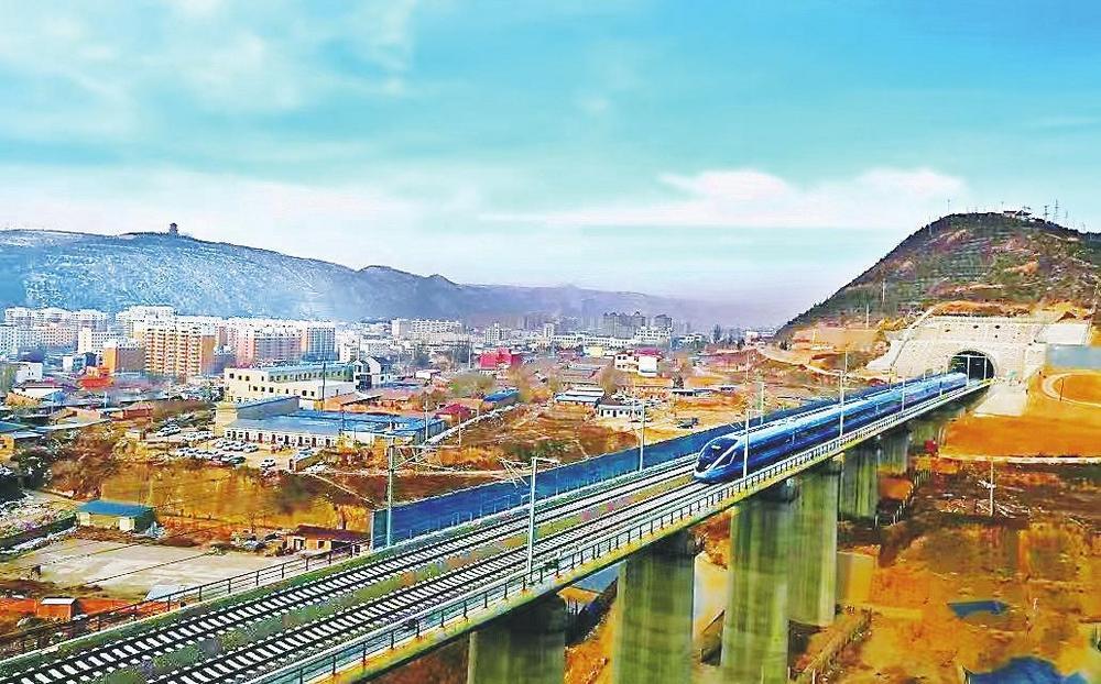 银西高铁途径环县