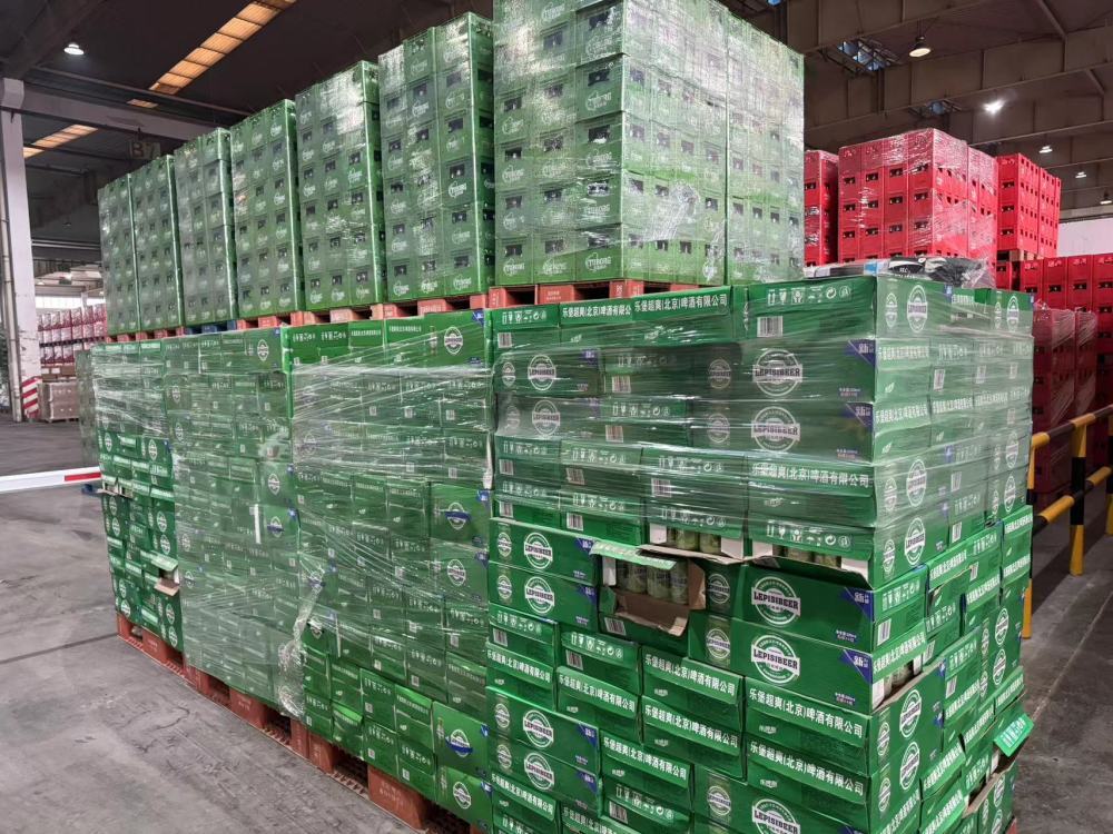 ▲侵权商品。记者 周盈 摄