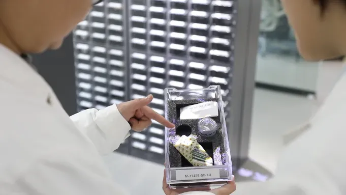 ▲ 景德镇古陶瓷基因库 。 江西广播电视台记者摄