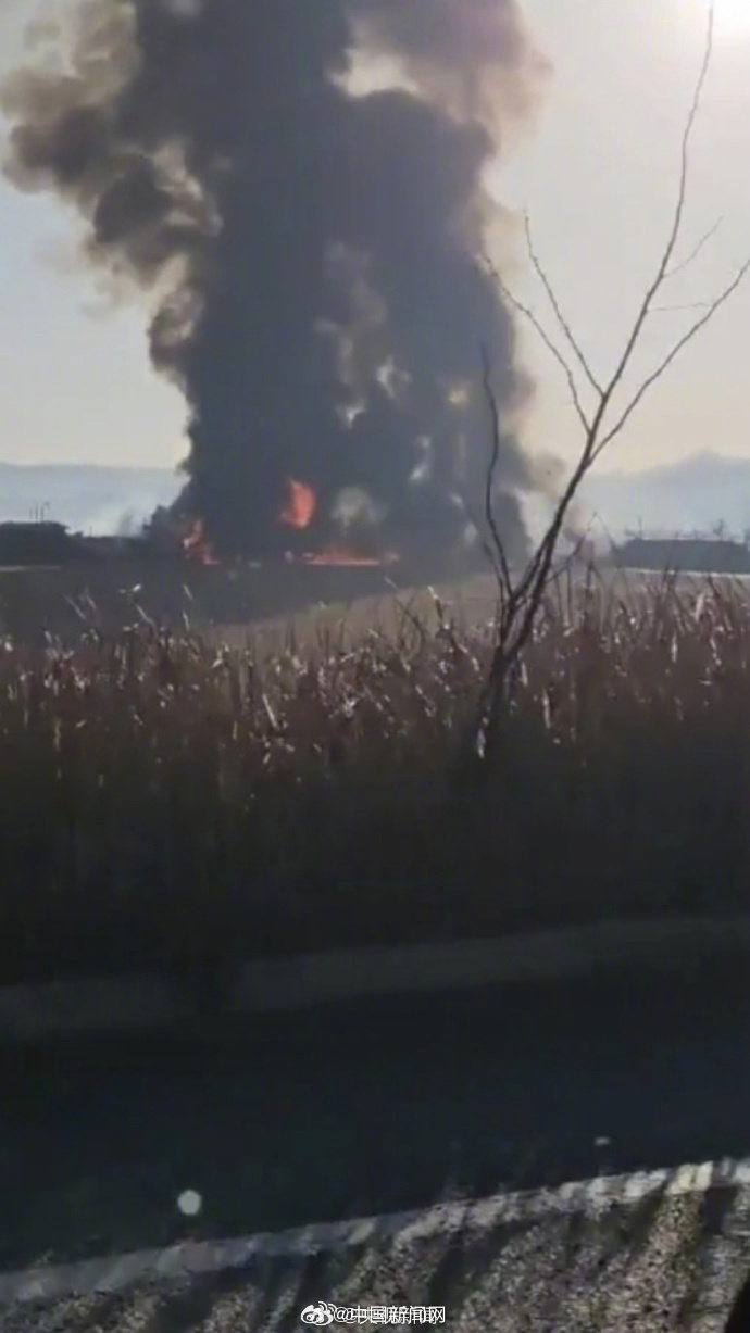 目击者讲述韩国客机起火事故：火焰从飞机右翼喷出，听到瓦斯爆炸一样的巨响
