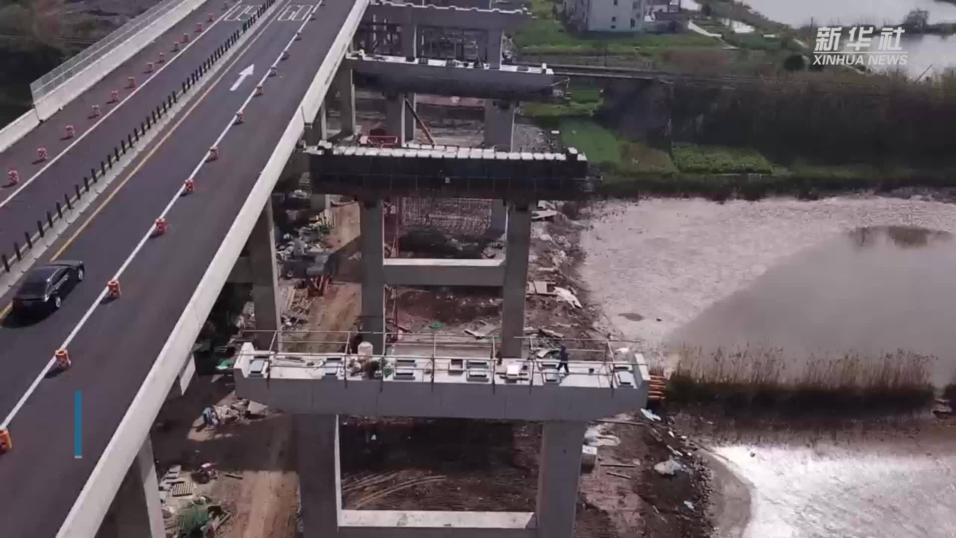 沪陕高速平广段扩建工程建成通车