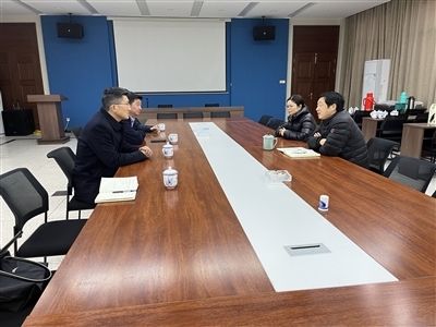 赵磊行长拜访外贸企业客户
