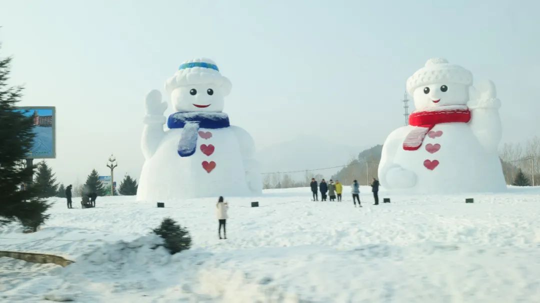 雪人，是独特的东北魔法。