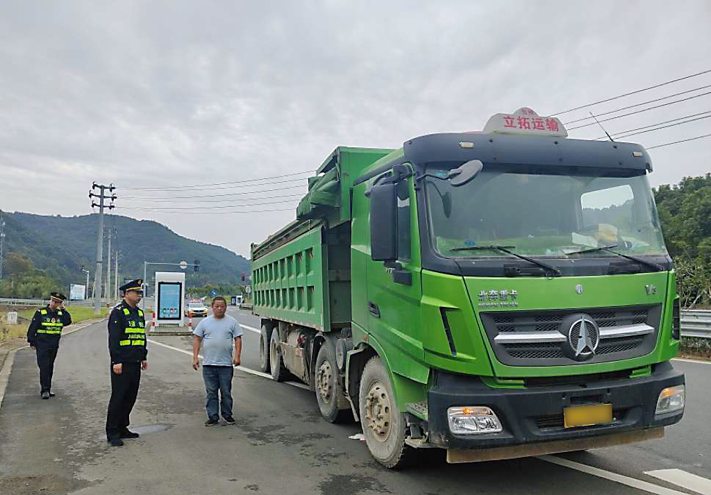 寧海交通推進貨車超限超載監管一件事