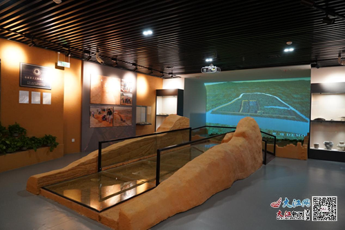 泰和县博物馆白口城发掘成果展厅