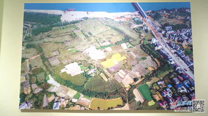 泰和“白口城遗址”航拍图