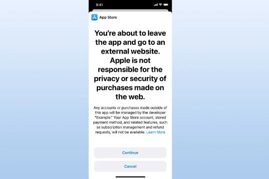 App Store 开放外部链接！苹果终于服了