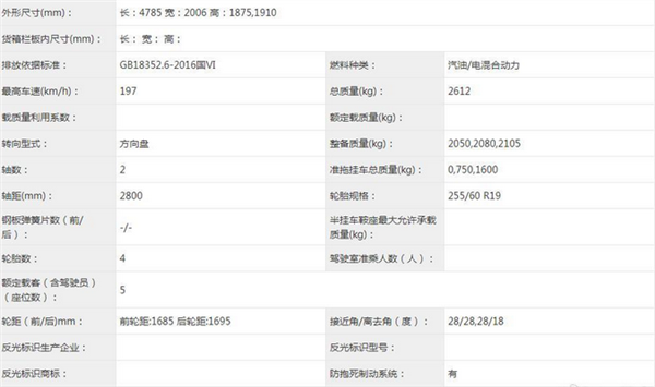 1.5T插混动力 纯电续航100km:捷途旅行者C-DM有望3月上市