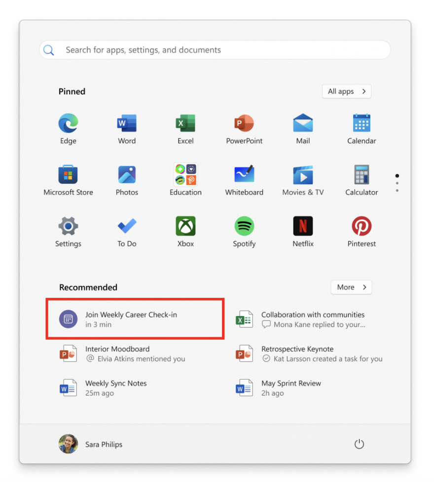 微软Win11 Dev预览版Build 23619发布：桌面端即时同步手机截图、开始菜单Teams一键开会等