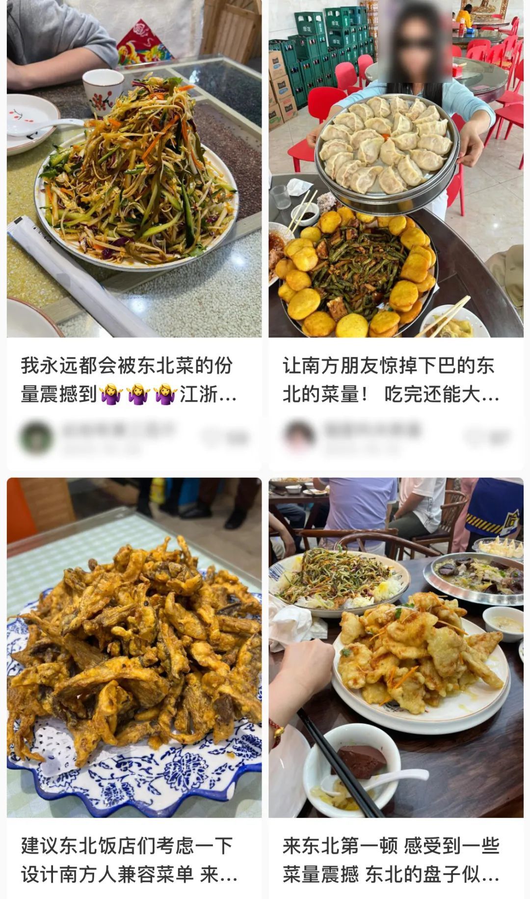 东北菜给你一点震撼/图源：小红书