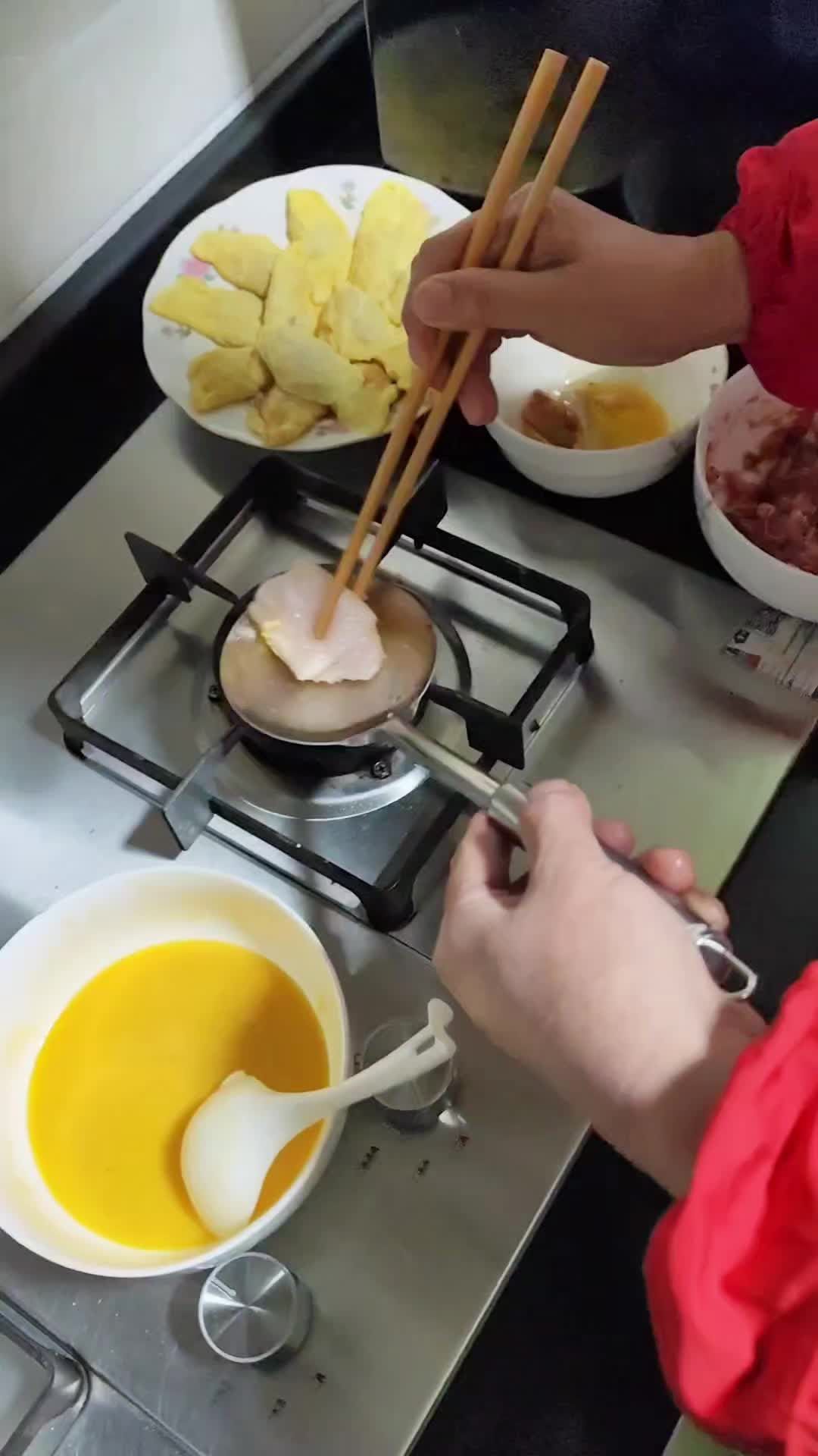鸡蛋煎饺的做法_【图解】鸡蛋煎饺怎么做如何做好吃_鸡蛋煎饺家常做法大全_酸奶girl_豆果美食