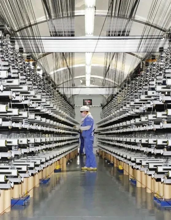 碳纤维生产车间